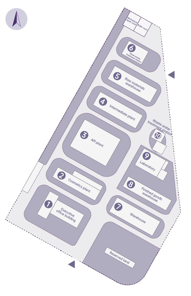 Factory floor plan
