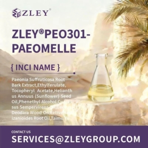 Extracto de corteza de raíz de Paeonia suffruticosa, ferulato de etilo, acetato de tocoferol, aceite de semillas de Helianthus annuus (girasol), alcohol fenetílico, aceite de Cupressus sempervirens, aceite de madera de Cedrus deodara, aceite de raíz de Vetiveria zizanioides, Taimu Yu