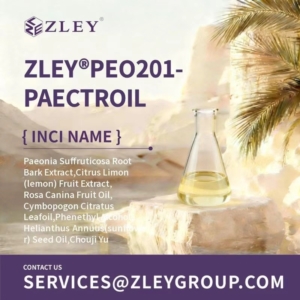 Extracto de corteza de raíz de Paeonia suffruticosa, extracto de fruto de Citrus limon (limón), aceite de fruto de Rosa canina, aceite de hoja de Cymbopogon citratus, fenetilcoho, aceite de semilla de Helianthus annuus (girasol), Chouji Yu
